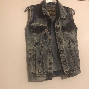 Denim vest